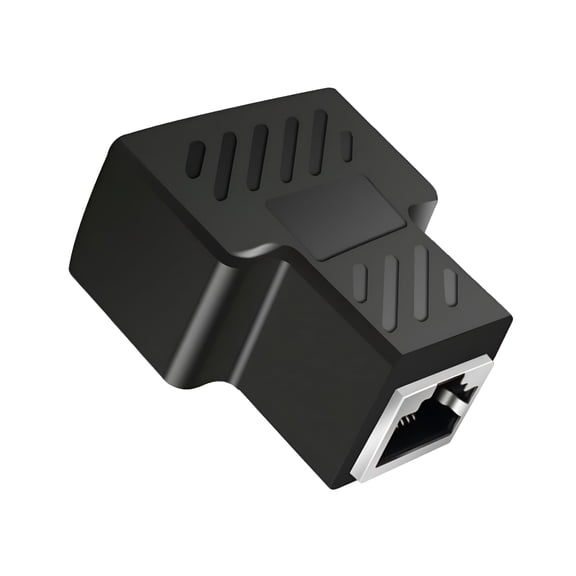 GJX 2026 New Ethernet Splitter Internet Splitter 1 to 2 Ethernet Cable Splitter Rj45 Extender for Networking,Internet Connection,Routers,Modems,Home Office,Gaming.