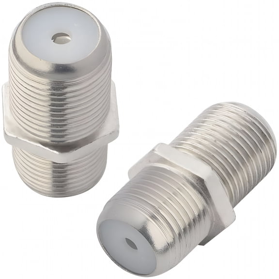 GJX 2026 New F-Type Rf Coaxial Cable Connectors,2 Pack for Tv,Satellite,Cable,Antenna,Home,Installation