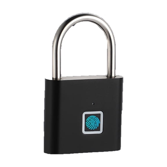 GJX 2026 New Fingerprint Padlock,Keyless Electronic Locker Lock for Gym & Secure Storage for Lockers, Gyms, Personal Security, Travel, Luggage Protection.
