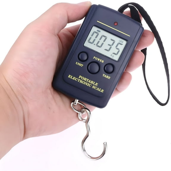 GJX 2026 New Fishing Scale Luggage Scale,Fish Scale Portable Scale 88Lb/40Kg Pocket Size Multi-Functional Scale with Tare Back-Lit Lcd Display for Fishing,Digital Kitchen Scales,Fish Weighing Scale