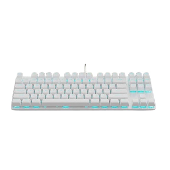 GJX 2026 New Gaming Keyboard Custom Key Assignments Mechanical Gaming Keyboard Sleek Design Tactile Feedback Computer Keyboard for Windows Style 2 for Gaming Competitive Play Streaming Work Typing