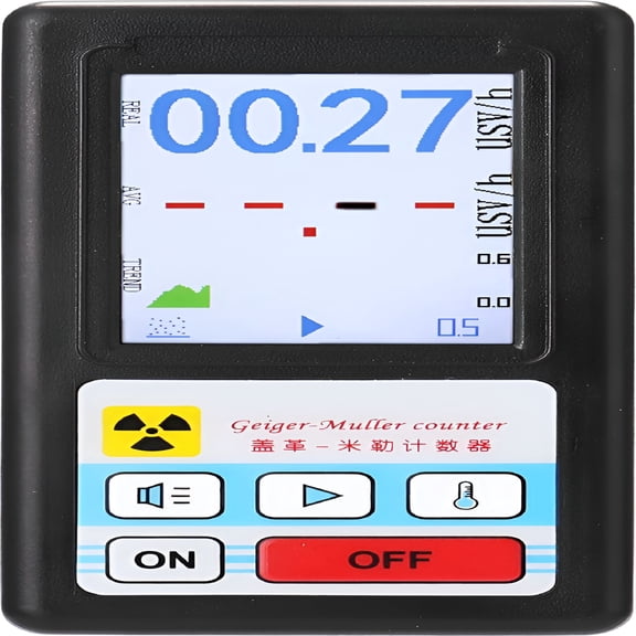 GJX 2026 New Geiger Counter,Multifunctional Nuclear Radiation Detector,Dosimeter Nuclear Radiation Detector,Personal Dosimeter,Marble Detectors,Beta Gamma X-Ray Tester