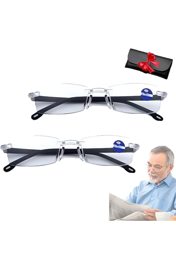 2026 New Glasses for Near and Far Sight,Intelligent Zoom Glasses,Color-Changing Anti-Blue Light Presbyopia for Reading,Working,Screen Use,Outdoor Activities,Daily Wear.