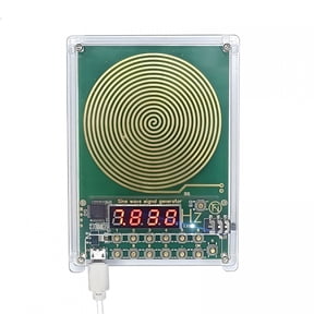 GJX 2026 New Gold Plate Adjustable Frequency Schumann Waves Generator with Abs Shell Schumann Resonance Generator for Home,Office,Meditation,Wellness,Therapy,Relaxation