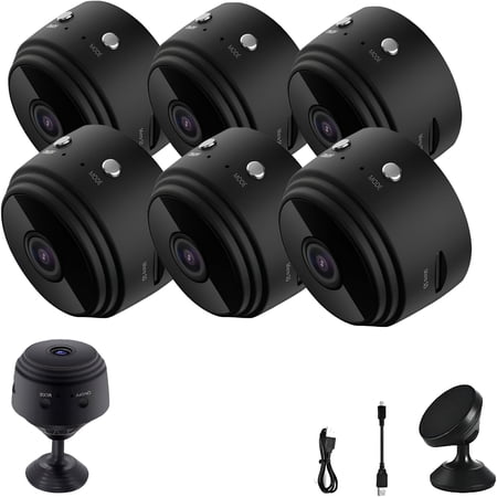 GJX 2026 New Guardhouse Camera,Guard House Security Camera,1080P Hd Magnetic Mini Wireless Wifi Cameras,Guardhouse Watcheye Security Camera with Wide-Angle Lens&Smart Alarm for Home,Door,Garage