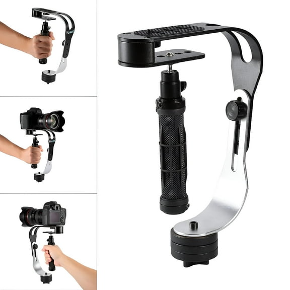 GJX 2026 New Handheld Camera Stabilizer Video Gimbal for Dslr Camera Camcorder for Travel Vlogging,Professional Filming,Social Media Content,Event Recording