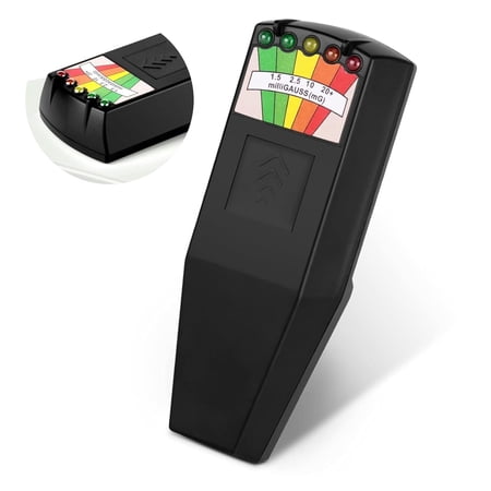 GJX Handheld Led Emf Magnetic Field Ghost Hunting Detector,Electromagnetic Paranormal Equipment Tester 50Hz-20,000Hz