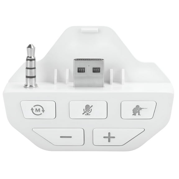 GJX 2026 New Headset Adapter Controller Audio Adapter Headphone Converter for Wireless Gamepad for Gaming,Audio Transmission,Console Connection,Headphone Compatibility