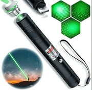 GJX 2026 New High Power Blue Laser Pointer Portable Rechargeable Handheld Laser with Aluminum Alloy Body for Outdoor Activities Presentations Training Astronomy and Pet Toys
