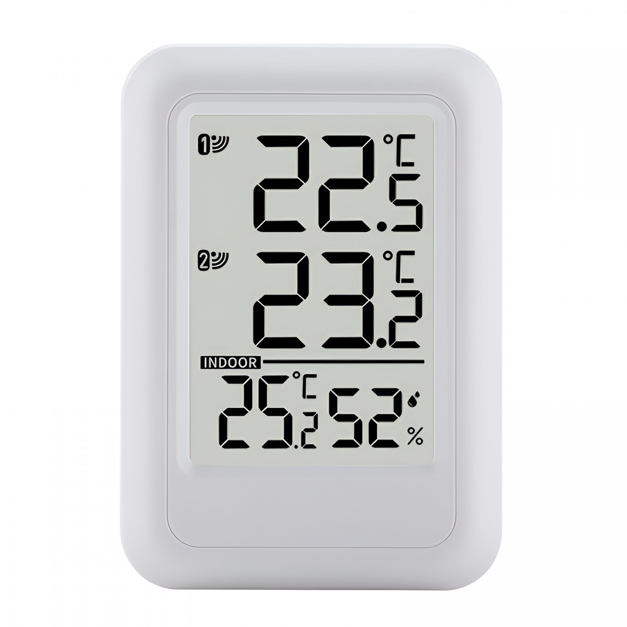 GJX 2026 New Indoor Outdoor Thermometers Wireless Display Digital ...