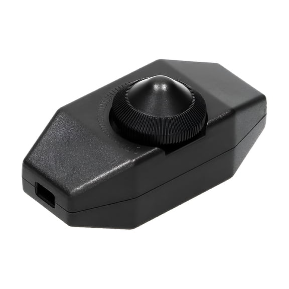 GJX 2026 New Inline Led Dimmer Switch Built-In Rotary On/Off & Knob Control Dimmer 2 Color for Lighting, Home, Office, Adjustable Brightness, Led Strips, Room Ambiance.