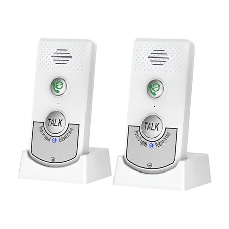 GJX 2026 New Intercom System,2-Way Voice Caller Room-To-Room Intercom for Office and Home Use for Communication,Office Settings,Home Use,Inter-Room Conversations,Security Monitoring