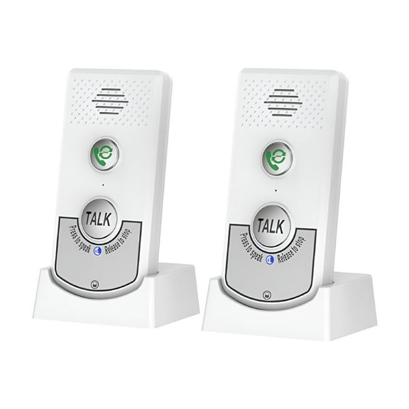 GJX 2026 New Intercom System,2-Way Voice Caller Room-To-Room Intercom for Office and Home Use for Communication,Office Settings,Home Use,Inter-Room Conversations,Security Monitoring