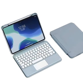 GJX 2026 New for Ipad Mini 6 Case Magnetic Design for Clicks Keyboard Iphone Case Easy Installation for Ipad Mini Keyboard for Office Travel Study Blue