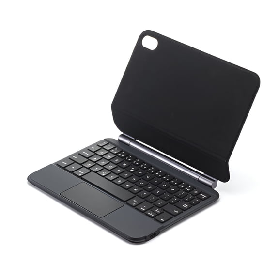 GJX 2026 New Keyboard Case Mini 7/6-8.3-Inch Touch Suspension Magnetic Backlit Bluetooth Keyboard for Tablets,Laptops,Portable Workstations,Travel,Typing,Presentations,Remote Work