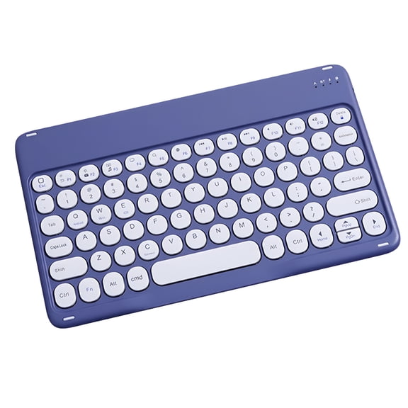 GJX 2026 New Keyboard Portable Wireless Colorful Computer Keyboards,Wireless Mini Compact Retro Typewriter Flexible Design Keyboard for Home,Office,Travel,Dorm,Studio with Compact Slim Electronics