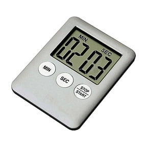 GJX 2026 New Kitchen Timer Kitchen Timers for Cooking Digital Timer,For Cooking,Baking,Kitchen,Classroom,Study,Silver