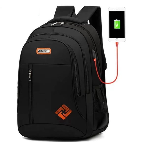 GJX 2026 New Laptop Bag Waterproof Design Laptop Accessories Smooth Zipper Pressure Relief Cushion for Work School Travel Computer Case Orange