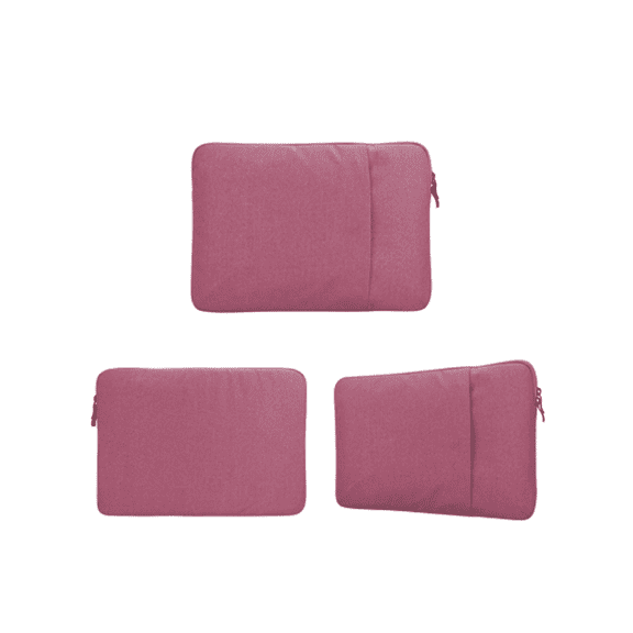GJX 2026 New Laptop Case Environmentally Friendly Material Computer Cases Commuter Friendly Keep Device Safe Travel Backpack Rose Red for Work Commuting Travel School Office