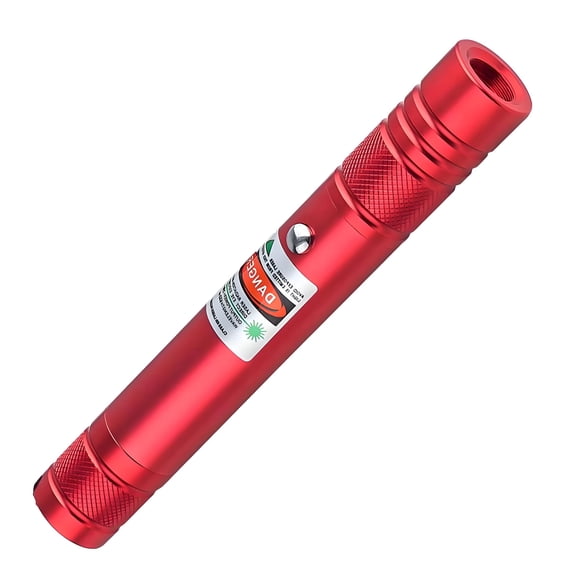 GJX 2026 New Laser Pointer High-Brightness Green Light High Power Laser Multi-Function Use Laser Light Combo for Presentation, Astronomy, Outdoor, Teaching Red