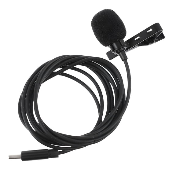 GJX 2026 New Lavalier Microphone Clip on Microphone Professional Mic for Recording,Interview,Podcast,Presentation,Streaming