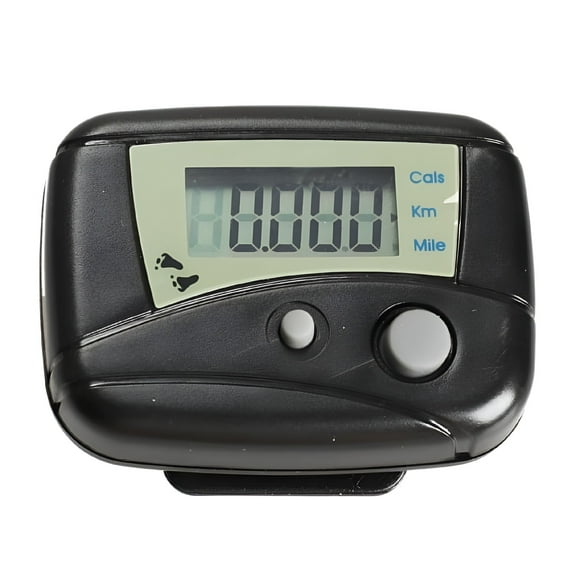 GJX 2026 New Lcd Run Step Pedometer Walking Distance Calorie Counter Passometer Black for Fitness Tracking, Walking, Running, Daily Activity Monitoring, Outdoor Exercises, Weight Loss Goals