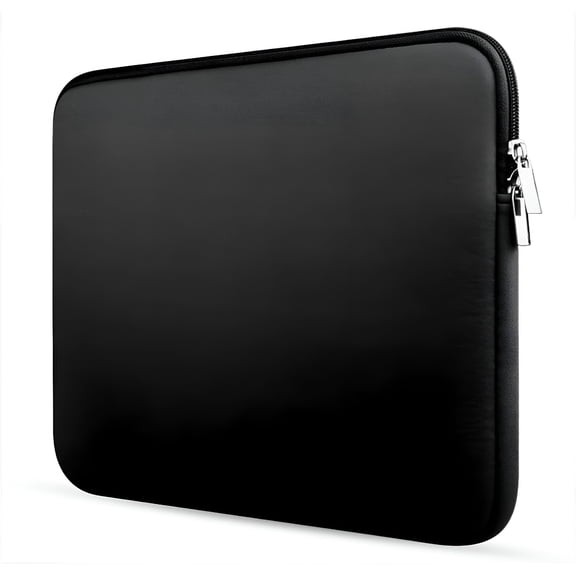 GJX 2026 New Lightweight Neoprene 14" Laptop Sleeve, Black for Travel, Work, Everyday Use, Laptop Protection, Commuting