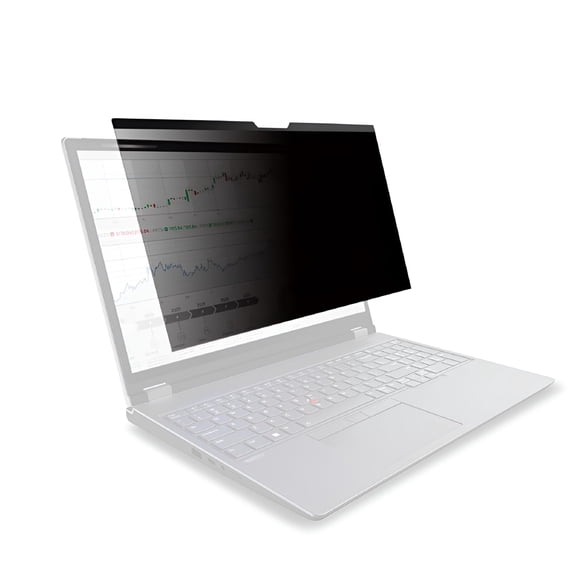 GJX 2026 New Magnetic Privacy Screen Filter Anti Uv Film Anti Glare Frosted High-Transmittance Film Magnetic Adsorption Privacy Protection Anti-Eye Fatigue for 14'' Laptop with 16:9 Aspect Ratio