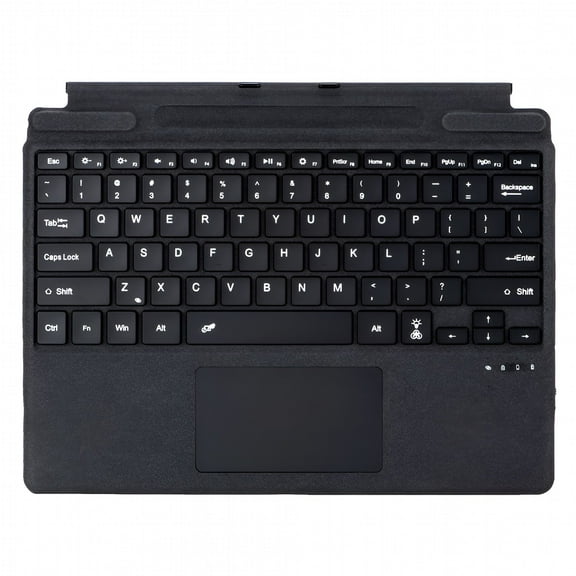 GJX 2026 New Magnetic Wireless Keyboard with Touchpad,Portable Magnetic Keyboard Type C Charging 7-Color Backlight for 8/9/10/11 Computers for Office,Home Use,Travel,Work,Study