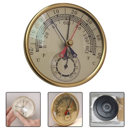 GJX 2026 New Max Min Thermometer and Hygrometer,Ideal Greenhouse Thermometer and Humidity Meter to Monitor Maximum and Minimum Temperatures and Humidity Easily Wall Mounted
