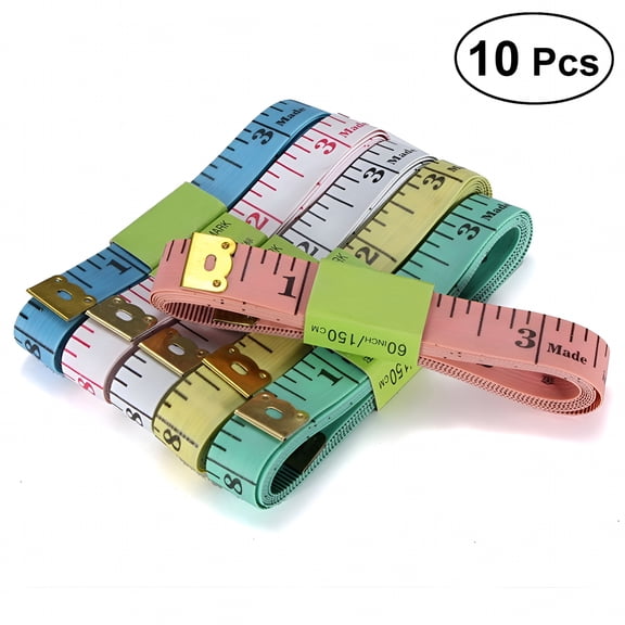 GJX 2026 New Measuring Tape Measure 10 Pcs Measure Tool for Home Projects, Construction, Diy Tasks, Carpentry, Interior Design, Professional Measurements
