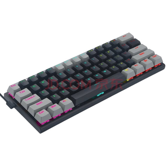 GJX 2026 New Mechanical Keyboard Precision Mechanical Switches 60% Keyboard Programmable Keys Quiet Operation Gaming Keyboard Style 5 for Gaming Office Typing Streaming Esports.