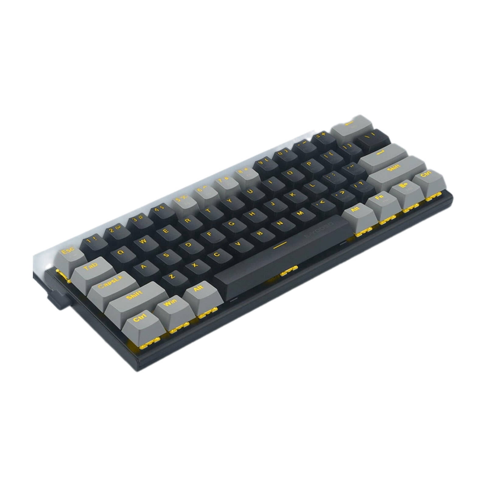 GJX 2026 New Mechanical Keyboard Precision Mechanical Switches 60% Keyboard Quiet Operation Multi-Layered Backlighting Computer Keyboard for Windows for Gaming Typing Office Programming Style 1