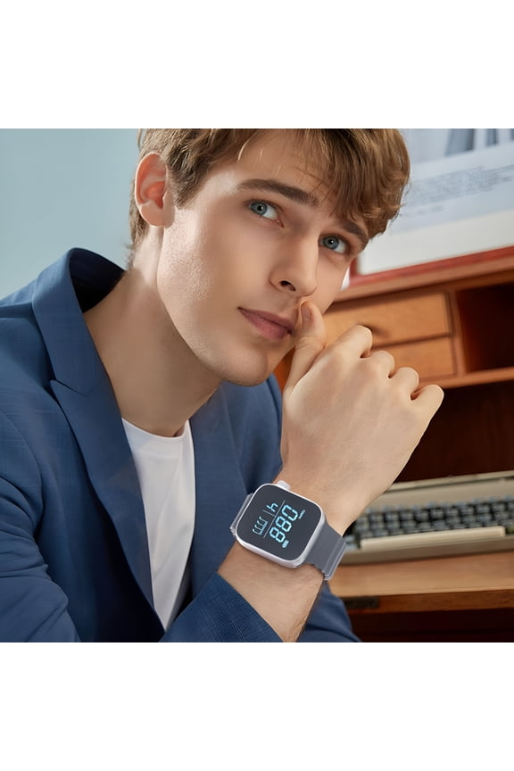 2026 New Metronome Watch,Wearable Vibrating Metronome Wrist Watch for Sport Running,Music Practice Tracker for Guitar,Piano,Drum and All Instruments