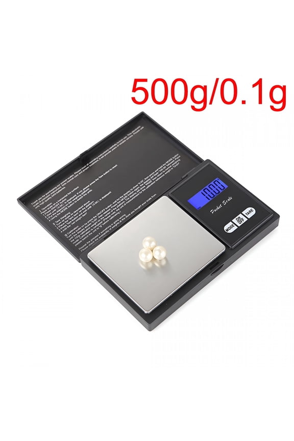 2026 New Milligram Scale Jewelry for Digital Electronic 500G Gold Precision Scale Scales Weight 0.1 for Kitchen,Baking,Coffee,Jewelry,Bar KitchenDining and Bar