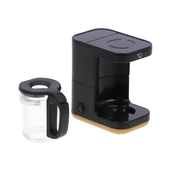 GJX 2026 New Mini Coffee Machine Model Mini House Appliance Model Lovely Small Coffee Maker Adornment for Dollhouse,Display,Collecting,Crafting