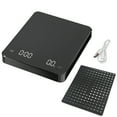 thumbnail image 1 of GJX 2026 New Mini Coffee Scale with Dual Timing Modes 3Kg/0.5G Accurate Scale Rechargeable Digital Kitchen Scale for Espresso and Pour-Over Coffee, 1 of 6
