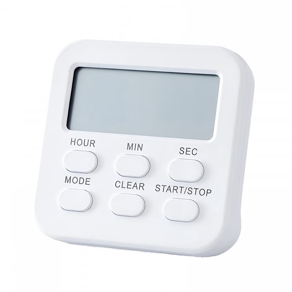GJX 2026 New Mini Digital Kitchen Timer Time Management Tool for Teaching Cooking Learning with Silent Mode Magnetic Back/Folding Stand/Hanging Hole Kitchen Timers for Cooking