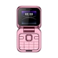 thumbnail image 1 of GJX 2026 New Mini Flip Mobile Phone,Foldable Cell Phone with Fm Radio,Large Buttons,Led Flashlight,Sim Card Small Display Foldable Cell Phone,Easy Use,Gift for Father'S Day/Mother'S Day, 1 of 7