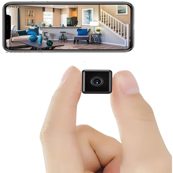 GJX 2026 New Mini Indoor Wireless Wifi Camera Small Home Security Cameras Body Small Outdoor Hd Spy Micro Nanny Cam Pet Dog Babysitter House Security Camaras Room Cams No Need Wifi Cam