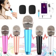 GJX 2026 New Mini Portable Condenser Microphone for Recording,Podcasting,Video Calls,Voiceovers,Mobile Recording,Streaming.