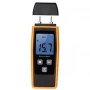 GJX 2026 New Moisture Meter Handheld Moisture Meter Digital Lcd Lumber Damp Meter Wood Moisture Detector Humidity Tester for Timber Drywall Sheetrock Brick Mortar Concrete with 2 Pin Probe 0% 80%