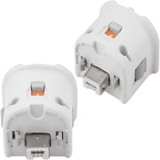 GJX 2026 New Motion Plus Adapter for Original Remote 2-Pack for Gaming, Console, Home Entertainment, Vr White