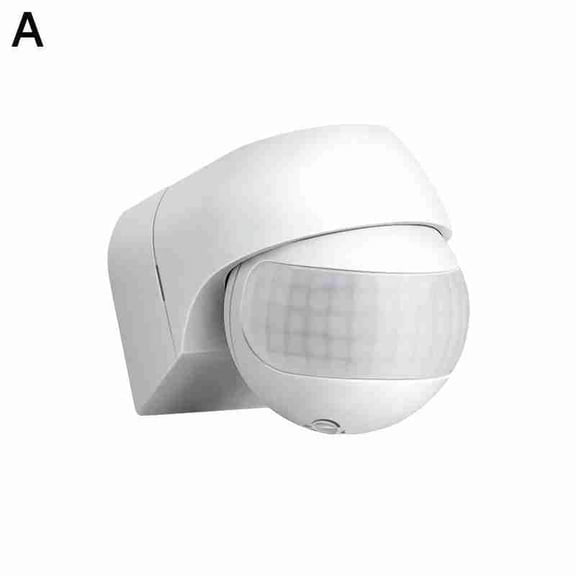 GJX 2026 New Motion Sensor Motion Detector Automatic Infrared Pir Sensor 180 Degree Rotating Outdoor Timer Light Switch