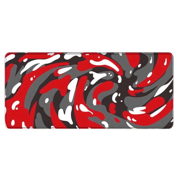 GJX 2026 New Mouse Pad Easy Wipe Clean Surface Keyboard Mat Stain Repellent Feature Desk Pad Mat Style1 24*40*0.2In for Office Use Home Workspace Gaming Easy Maintenance Smooth Typing Experience
