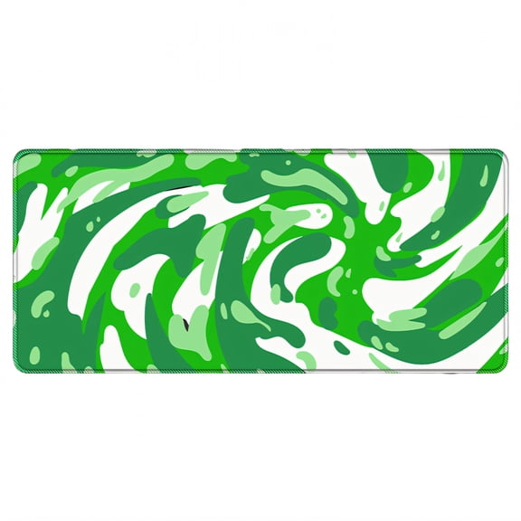 GJX 2026 New Mouse Pad Smooth Mouse Path Desk Pad for Keyboard and Mouse Optimized Tracking Accuracy Desk Mat for Gaming Office Home Style2 12*36*0.2In
