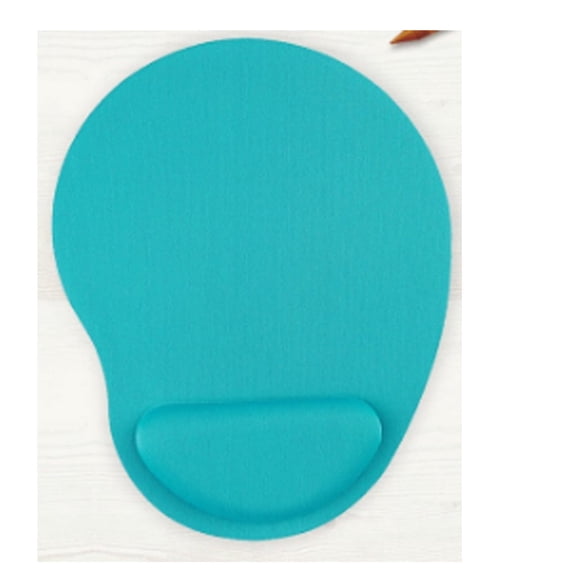 GJX 2026 New Mouse Pad with Wrist Support,Non-Slip Rubber Base Desk Mat,Stylish and Functional Design Wrist Support for Keyboard for Office,Gaming,Home,Mint Green