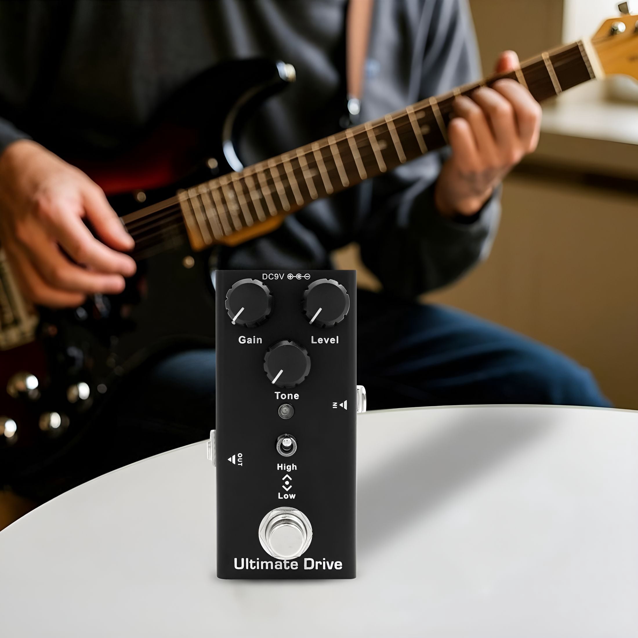 GJX 2026 New Multi-Effects Guitar Pedal-Guitar Multi Effects Pedal Distortion/Overdrive/Delay,Metal Chassis,Portable,For Guitarists