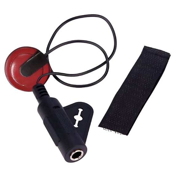 GJX 2026 New Multi-Functional Acoustic Piezo Contact Microphone Pickup for Guitar Violin Mandolin Ukulele for Home,Studio,Stage,Classroom,Recording,Rehearsal