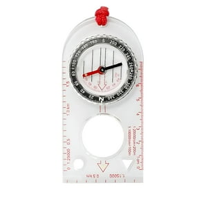 GJX 2026 New Multifunctional Compass with Luminous Arrow,Map Ruler,And Magnifier for Hiking, Camping, Navigation, Outdoor Activities, Orienteering, Travel, Map Reading